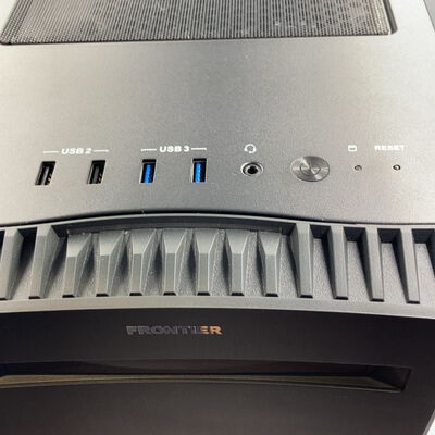 【水戸赤塚店】中古  インバースネット FRONTIER(Ryzen 7 5700X/32GB/SSD1TB/-/RTX5070/W11H) 4680004123 