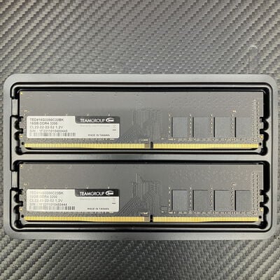【富士青葉店】中古  16GB 2枚組(合計32GB) PC4-25600/DDR4-3200 デスクトップ用 190913 