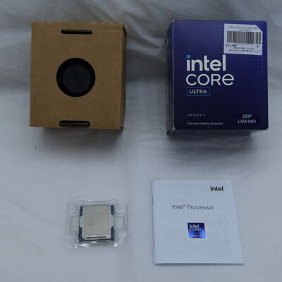 【通販センター】中古  INTEL Core Ultra 5 225F (1851/3.3G/20M/C10/T10) 175015 