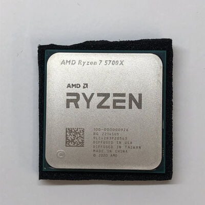 【津ラッツ店】中古  AMD Ryzen 7 5700X (AM4/3.4GHz/36M/C8/T16/65W) 150182 