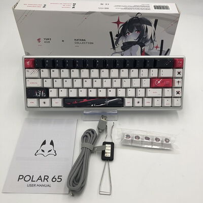 【盛岡都南店】中古  Yuki Aim Polar 65 Keyboard Katana Edition Drop 1 4580001276 