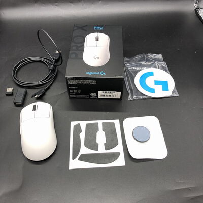 【宇都宮鶴田店】中古  Logicool PRO X SUPERLIGHT Wireless Gaming Mouse G-PPD-003WL-WH 146966 
