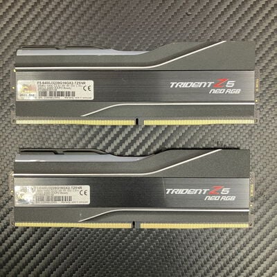 【富士青葉店】中古  G.Skill F5-6400J3239G16GX2-TZ5NR (DDR5 PC5-51200 16GB 2枚組) 5070001771 