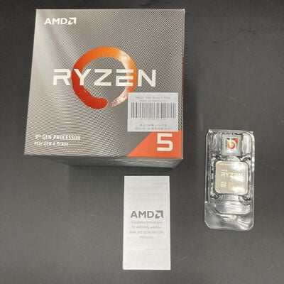 【熊本浜線店】中古  AMD Ryzen 5 3600X (AM4/3.8/35M/C6/T12/95W) 140026 