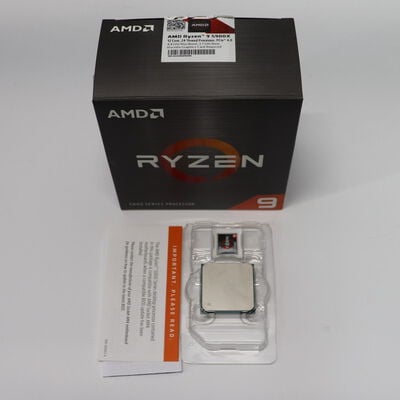 【札幌店】中古  AMD Ryzen 9 5900X (AM4/3.7/70M/C12/T24/105W) 143914 