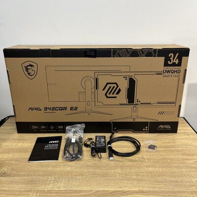 【津ラッツ店】中古  MSI MAG 342CQR E2 4990001093 