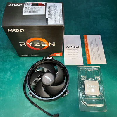 【静岡東瀬名店】中古  AMD Ryzen 5 5600 (AM4/3.6GHz/35M/C6/T12/65W) 150183 