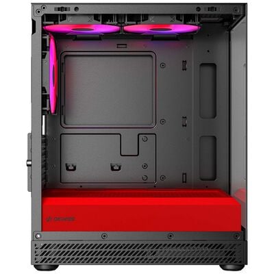Okinos  Aqua UNO Scarlet (MicroATX ガラスパネル ブラックレッド) 
