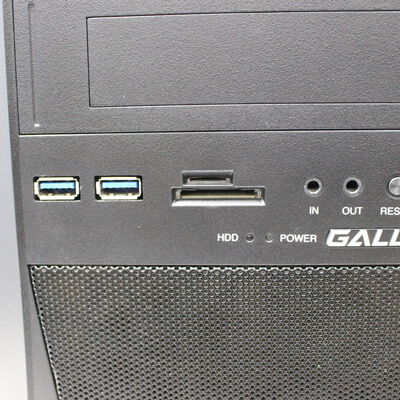 【大分店】中古  THIRDWAVE GALLERIA KT(Intel Core i7 8700/16GB/SSD480GB/DVDマルチ/NVIDIA GeForce GTX 1060 6GB/W11H64 MAR) 180520 