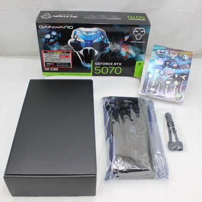 【通販センター】中古  GAINWARD GeForce RTX 5070 Python III NE75070019K9-GB2050T（RTX5070 12GB） 3480039787 