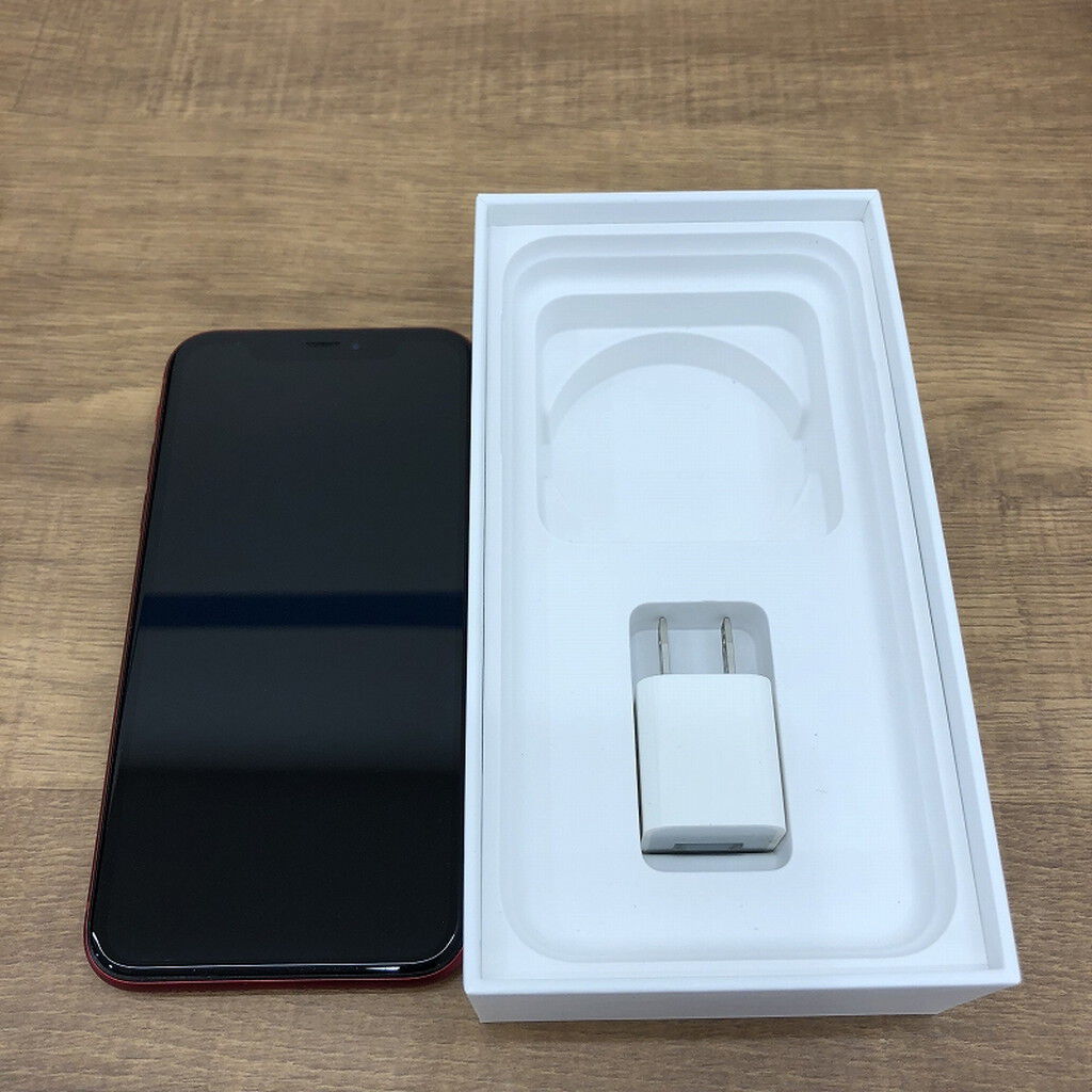 中古 Apple iPhoneXR 6.1インチ 128GB (PRODUCT)RED 国内版SIM