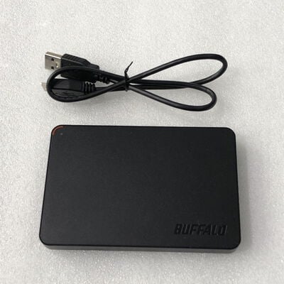 【甲府飯田店】中古  BUFFALO HD-NRPCF1.0-BB (USB3.1 ﾎﾟｰﾀﾌﾞﾙHDD 1TB 黒) 4720002267 