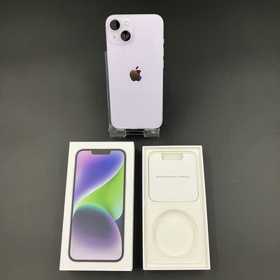 【大須店】中古  【国内版SIMフリー】Apple iPhone14 6.1インチ 128GB (パープル) MPUY3J/A 154889 
