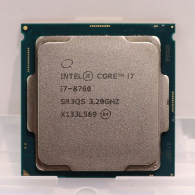 【札幌店】中古  INTEL Core i7 8700 (1151/3.20GHz/12M/C6/T12) 136198 