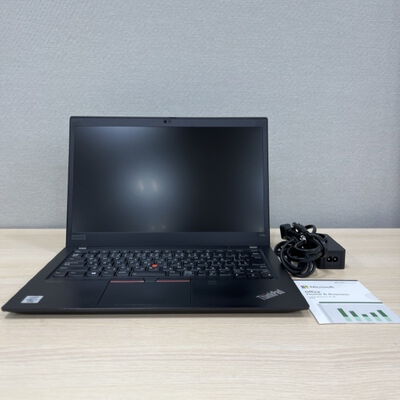 【静岡東瀬名店】中古  Lenovo ThinkPad T14s MSO (INTEL Core i7 10610U 1.8GHz/16GB/新品SSD512GB/-/オンボード/14/1920x1080/Wi-Fi/WEBCAM/W11P64/MicrosoftOffice H&B 2024付) 182738