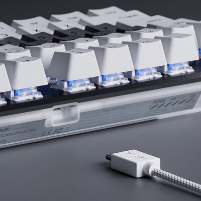 Pulsar  PCMK 2 HE TKL JIS White (PCMK2HE811W) 