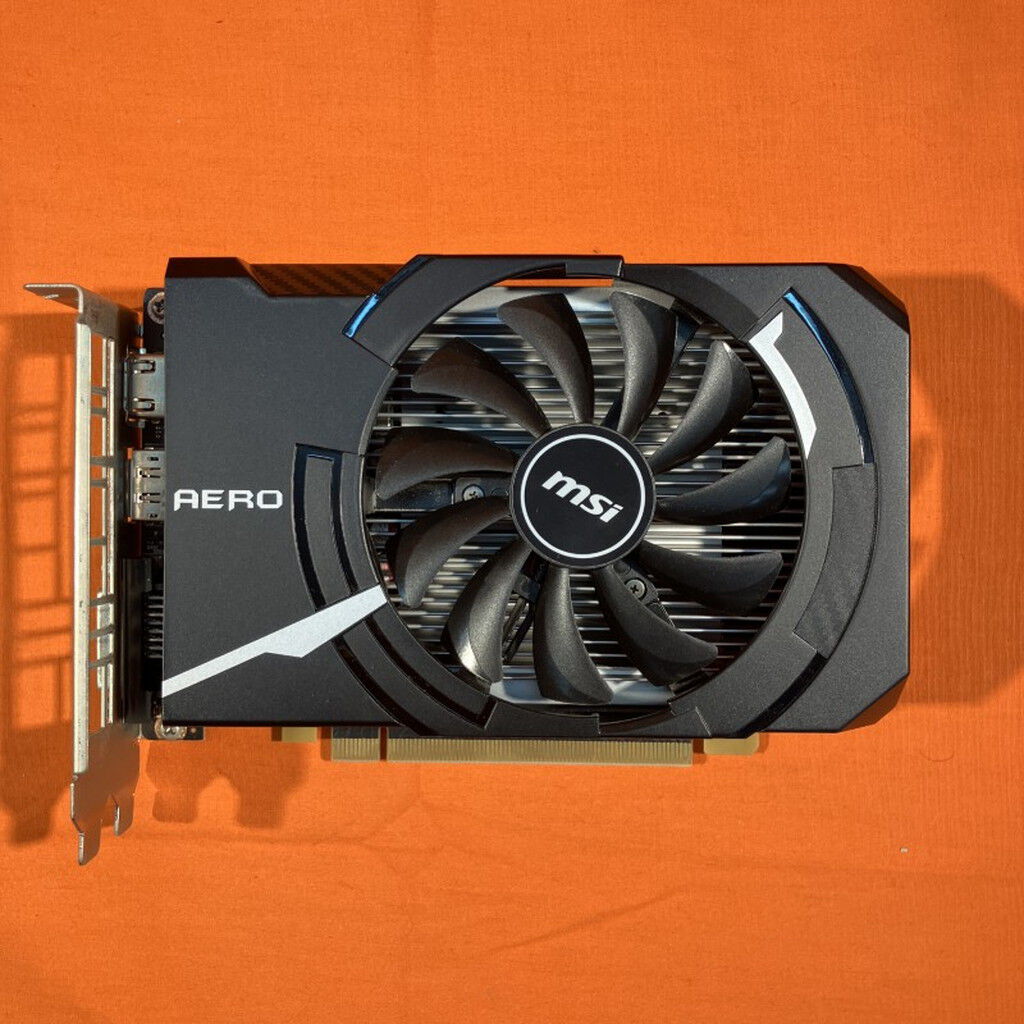 中古 MSI GeForce GTX 1650 AERO ITX 4G OCV1 (GTX1650 4G GDR5