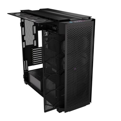 Corsair  iCUE LINK 9000D RGB AIRFLOW Tempered Glass Black CC-9011273-WW (E-ATX ガラス ブラック) 