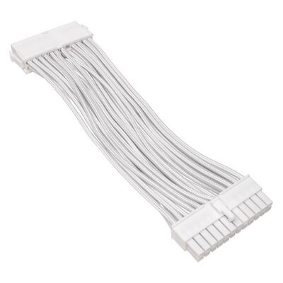 AINEX  WAX-2415V-WH (ATX用電源延長スリーブケーブル 15cm ホワイト) 