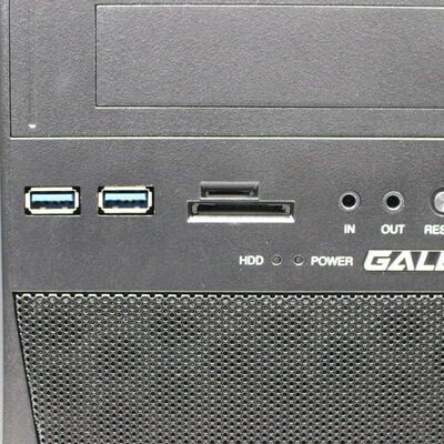 【通販センター】中古  THIRDWAVE GALLERIA KT(Intel Core i7 8700K/16GB/SSD512GB/BD-RE/NVIDIA GeForce GTX 1060 6GB/W11H64 MAR) 181170 