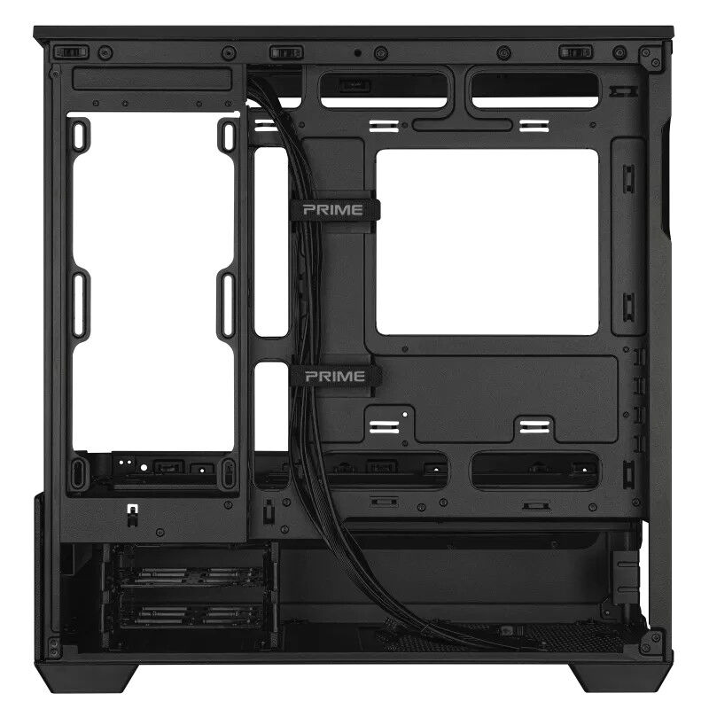 ASUS PRIME AP202 TG BLACK (MicroATX ガラス ブラック) ｜ パソコン