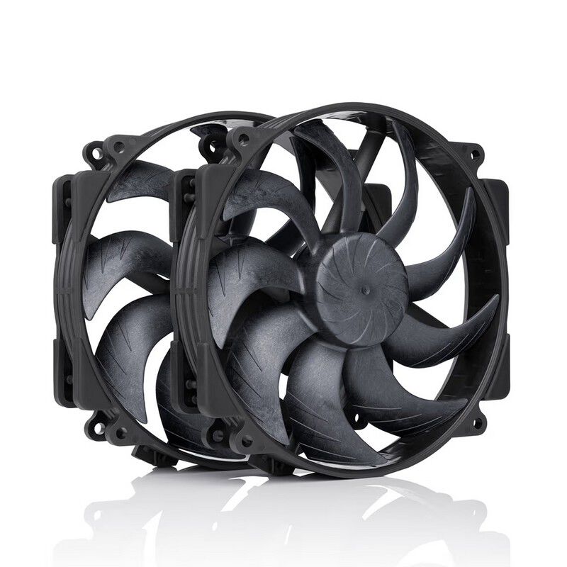 noctua NF-A14x25r G2 PWM Sx2-PP chromax.black (NF-A14x25R-G2-PWM