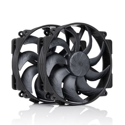 noctua  NF-A14x25r G2 PWM Sx2-PP chromax.black (NF-A14x25R-G2-PWM-SX2-PP-CH-BK 2個パック) 