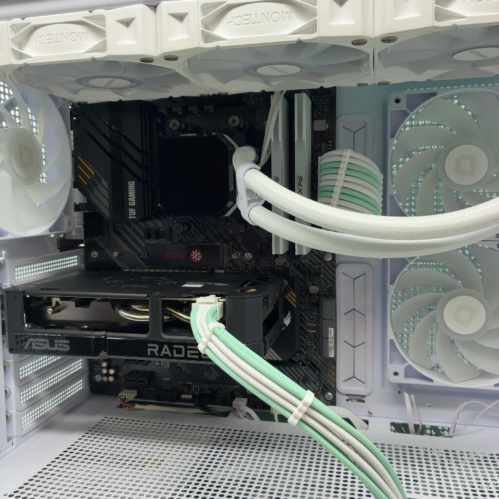 中古 自作PC(Ryzen 7 5700X/32GB/SSD500GB+1TB/RX9060XT 16GB