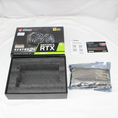 【通販センター】中古  MSI GeForce RTX 3060 Ti VENTUS 2X OC（RTX3060Ti 8GB） 3480035456 