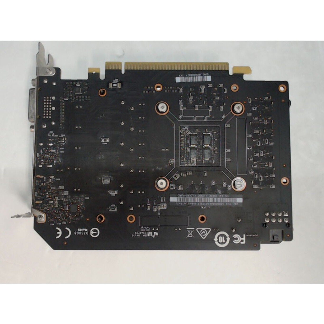 中古 MSI GeForce GTX 1660 Ti AERO ITX 6G OC(GTX1660Ti) 139073