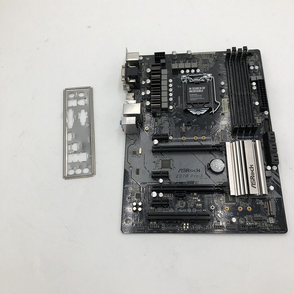 中古 ASRock Z370 Pro4 (Z370 1151 ATX DDR4) 136208 （348805