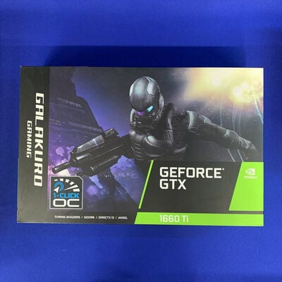 【横浜駅前店】中古  玄人志向 GG-GTX1660Ti-E6GB/DF (GTX1660Ti 6G GDR6) 3480017381 