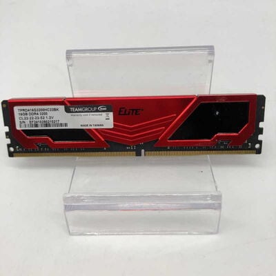 【郡山安積店】中古  TEAMGROUP TPRD416G3200HC22BK(DDR4 PC4-25600 16GB) 4640002594 