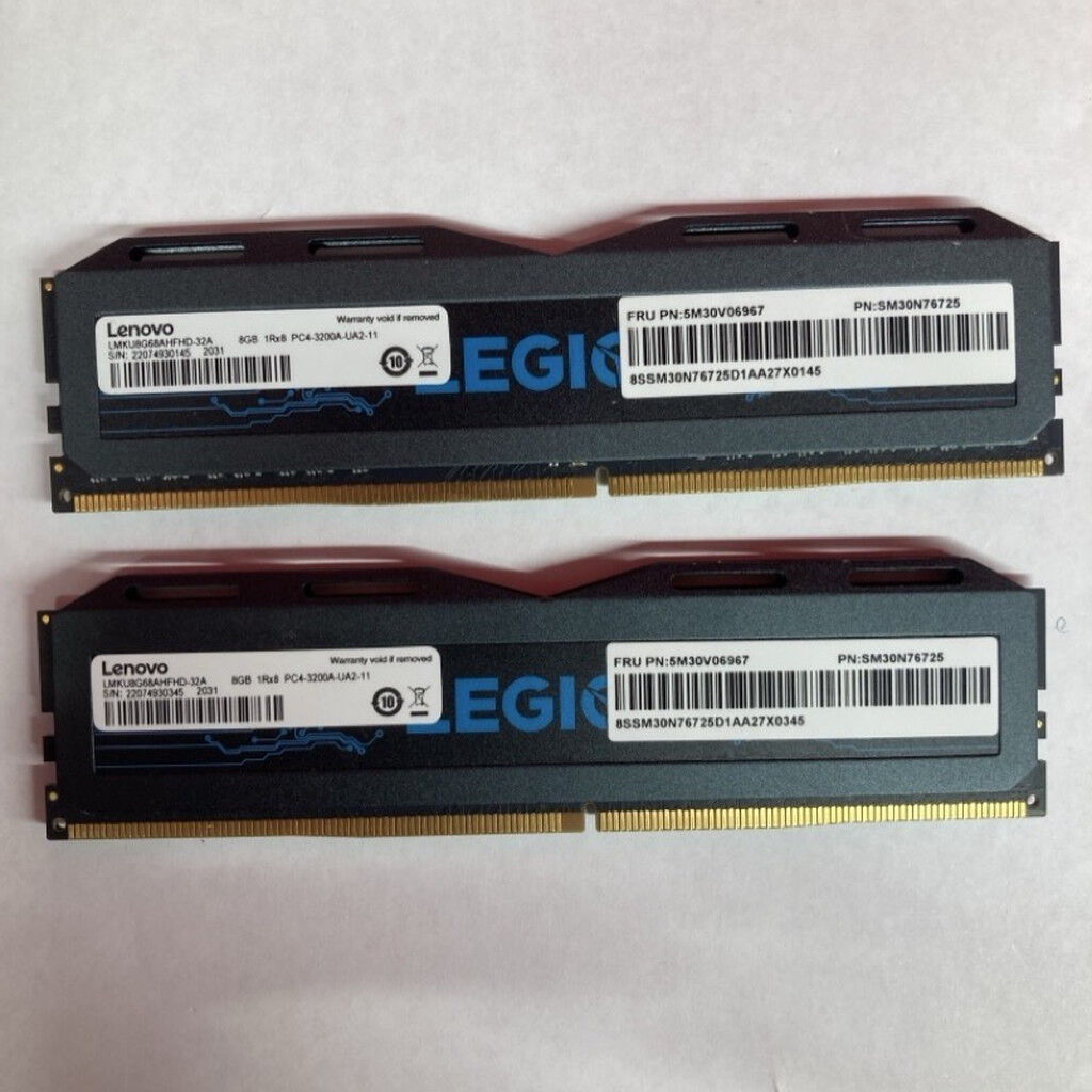 中古 8GB 2枚組(合計16GB) PC4-25600/DDR4-3200 デスクトップ用 190923