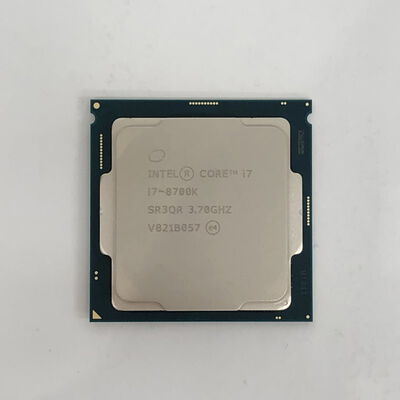 【津ラッツ店】中古  INTEL Core i7 8700K (1151/3.70GHz/12M/C6/T12) 136197 