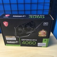 中古  MSI GeForce RTX 4060 VENTUS 2X BLACK 8G OC (RTX4060 8GB) 191605 