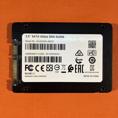 【なんば店】中古  ADATA SU650 ASU650SS-480GT (SATA3 480GB) 3280021965 