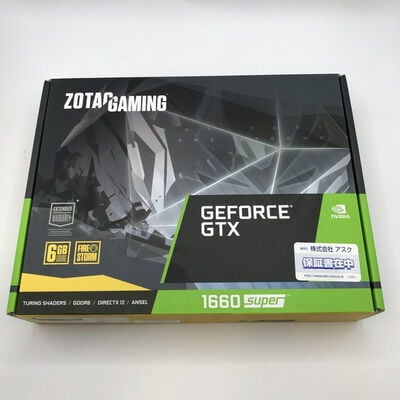 【なんば店】中古  ZOTAC ZT-T16620F-10L (GTX1660 SUPER Twin Fan) 141210 