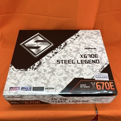 【なんば店】中古  ASRock X670E Steel Legend (X670E AM5 ATX DDR5) 152469 