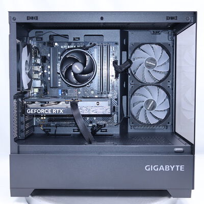 【通販センター】中古  デスクトップPC SURUGA 7000GC(AMD Ryzen 5 7500F/32GB/SSD1TB/なし/NVIDIA GeForce RTX5060 8G/W11H64)ブラック 189479 