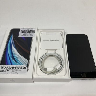【神戸・三宮店】中古  【au】Apple iPhoneSE 4.7インチ (第2世代/2020) 64GB (ホワイト) MHGQ3J/A 新パッケージ版 146172 