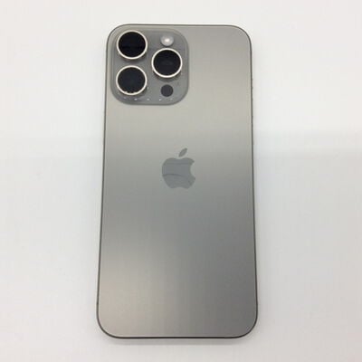 【浜松店】中古  【国内版SIMフリー】Apple iPhone15 Pro Max 256GB ナチュラルチタニウム MU6R3J/A 161258 