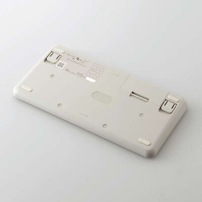 エレコム  Bluetoothミニキーボード TK-CM10BMKIV (アイボリー) 