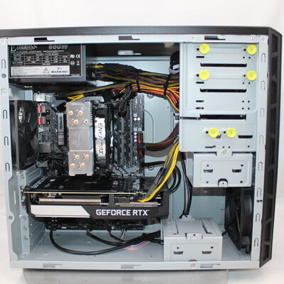 【通販センター】中古  インバースネット FRONTIER(Intel Core i7 10700F/16GB DDR4 (PC4)/SSD1TB/なし/NVIDIA GeForce RTX 3060 Ti 8GB/W11H64 MAR) 191365 