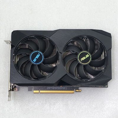 【甲府飯田店】中古  ASUS DUAL-RX7600-O8G-V2 (RX7600 8G) 162744 