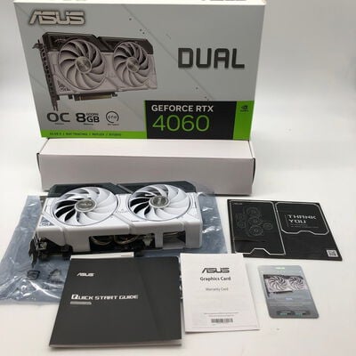 【大分店】中古  ASUS DUAL-RTX4060-O8G-WHITE (RTX4060 8G) 175569 