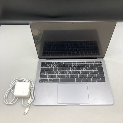 【熊本浜線店】中古  Apple MacBook Air 13.3インチ (i5 1.6GHz/8GB/128GB) シルバー Touch ID True Tone搭載モデル MVFK2J/A (Mid 2019) 4640002721 