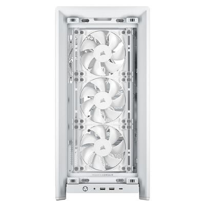 Corsair  FRAME 4000X RS White CC-9011303-WW (E-ATX ガラス ホワイト) 