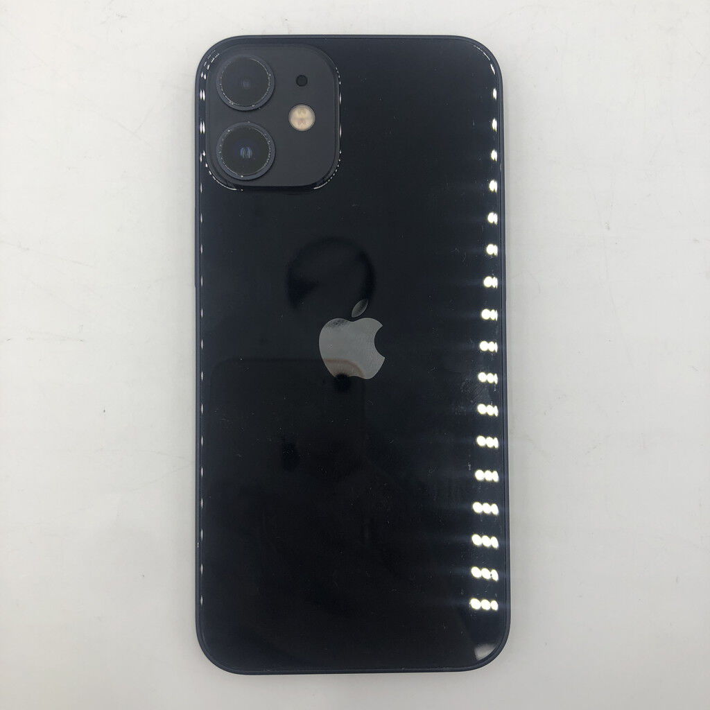 超美品 箱付きApple iPhone 12 miniブラック SIMロックなし Apple iPhone12 mini SIMロックなし ブラック 超美品 箱付きApple