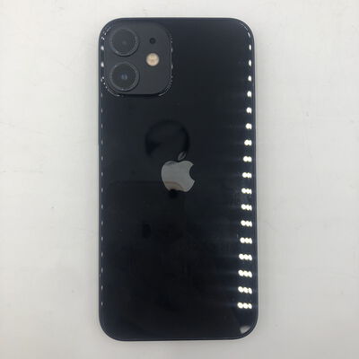 【福井日之出店】中古  Apple iPhone12 mini 5.4インチ 64GB (ブラック) 国内版SIMロックフリー MGA03J/A 144002 